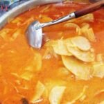 gulai rebung teri basah
