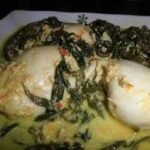 gulai telur tapak liman