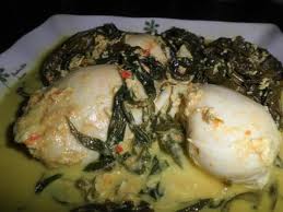 gulai telur tapak liman