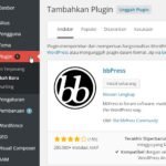 cara instal plugin wordpress