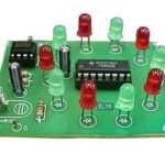 rangkaian lampu led berjalan