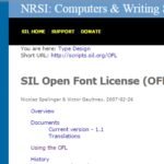 definisi SIL OFL
